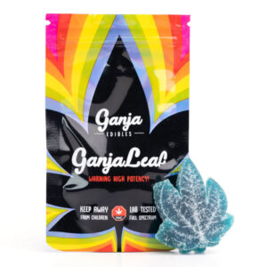 1250mg Sour Blue Raspberry Ganja Leaf (Ganja Edibles)
