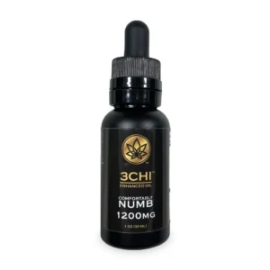 3Chi Delta 8 Comfortably Numb Tincture (600 mg Delta 8 THC, 600 mg CBN, 60 mg CBC)