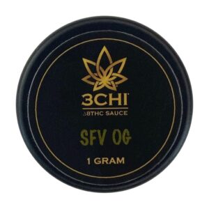 3Chi Delta 8 Dabs Sauce – SFV OG (1 or 3 grams Delta 8 THC)