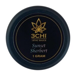 3Chi Delta 8 Dabs Sauce – Sunset Sherbet (1 or 3 grams Delta 8 THC)
