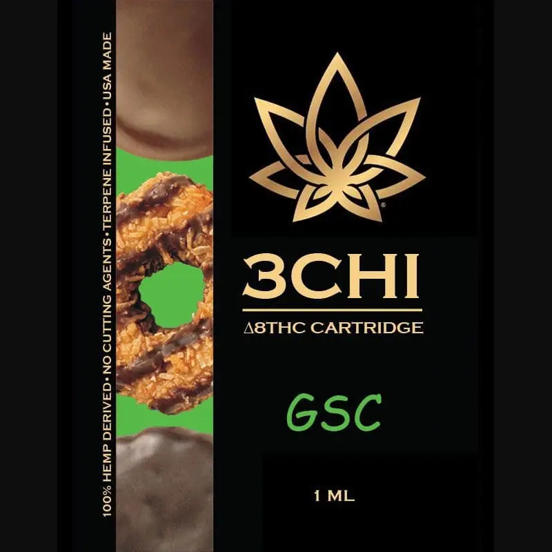 3Chi Delta 8 THC Vape Cartridge with Botanical Derived Terpenes – GSC
