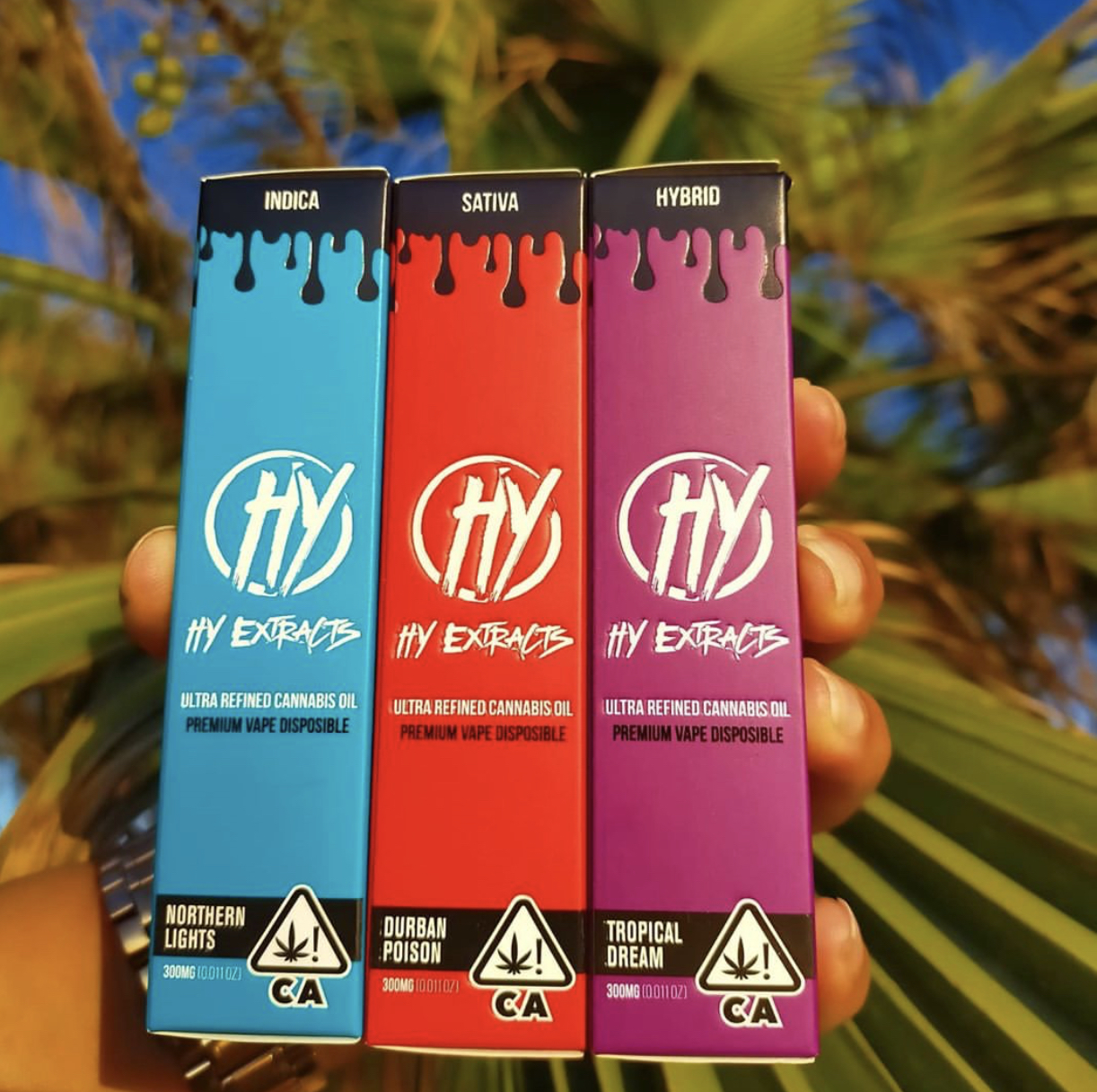 HY cartridges 1g