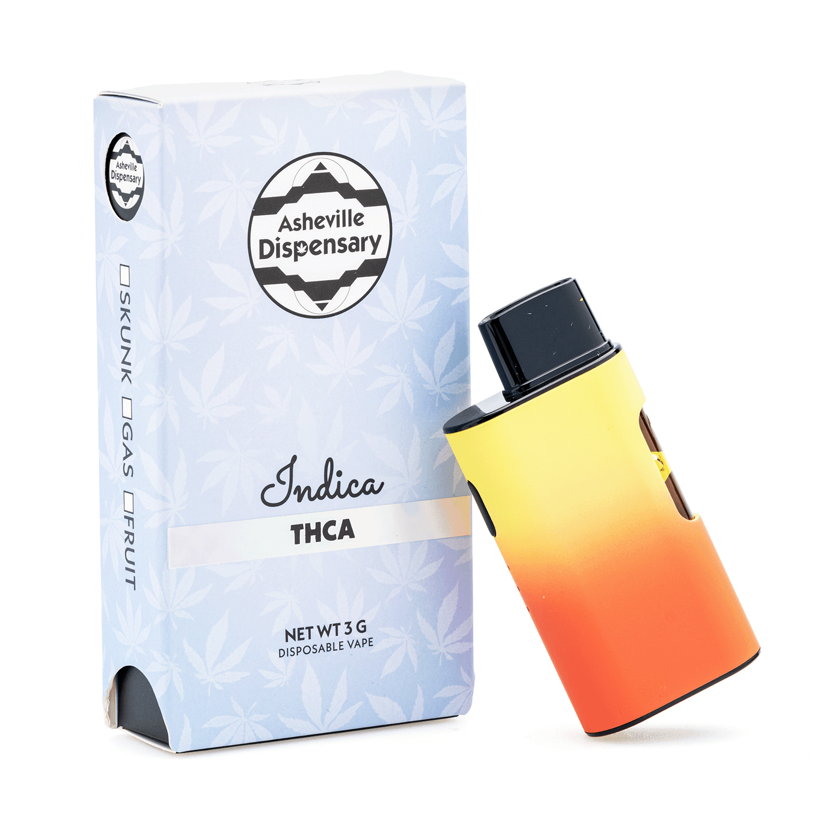 Asheville Dispensary 3 gram THCa Disposable Vape – Fruit