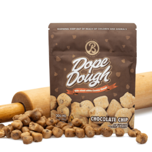 Baked Bags Delta 9 THC Dope Dough – Chocolate Chip (200 mg Total Delta 9 THC)