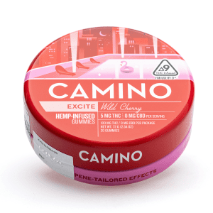 Camino Delta 9 THC Excite Gummies – Wild Cherry - Image 2