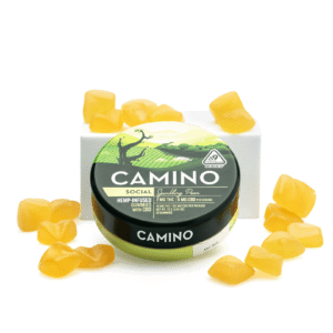 Camino Delta 9 THC and CBD Social Gummies – Sparkling Pear