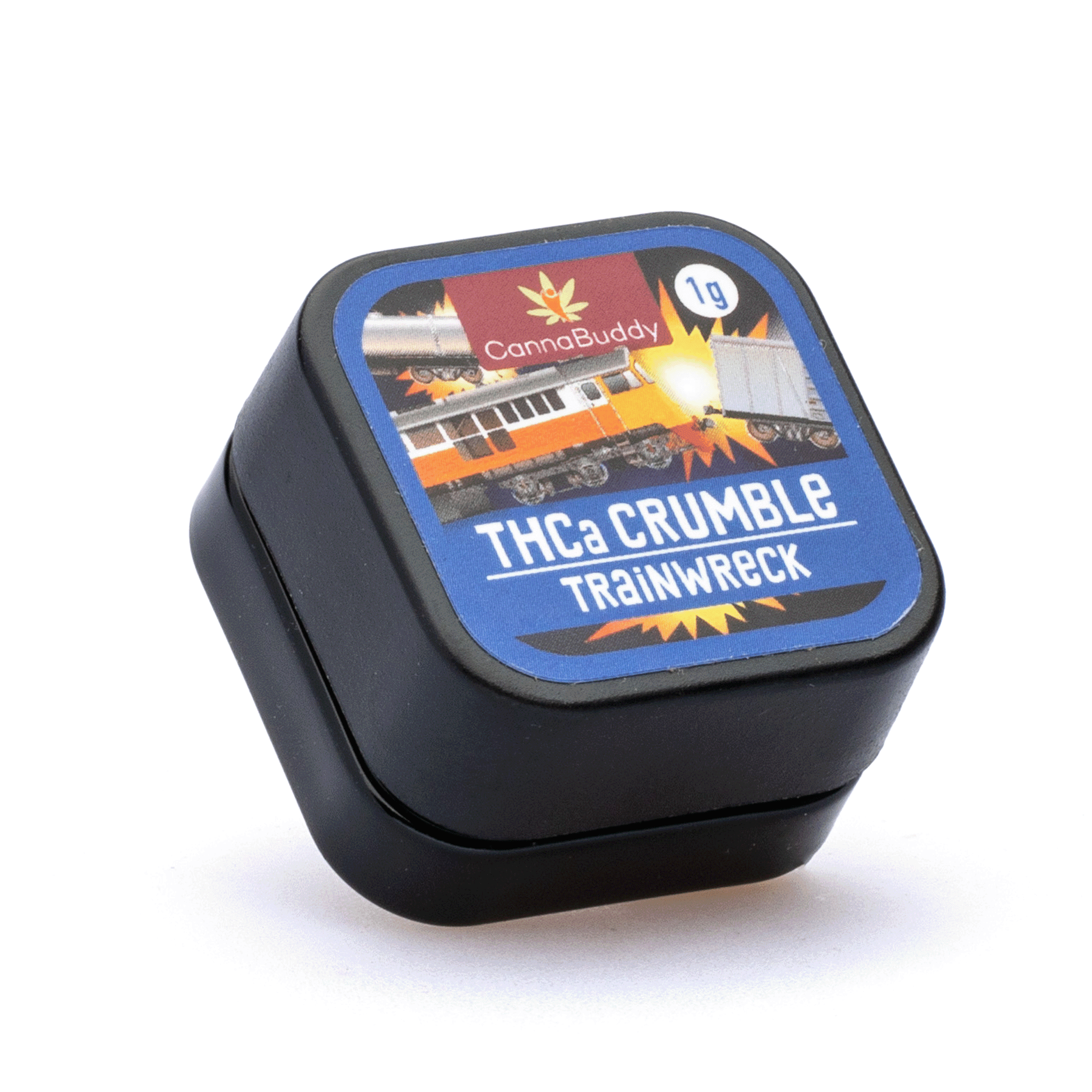 CannaBuddy THCa Crumble – Trainwreck (1 gram)