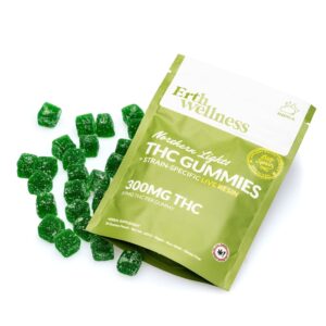 Erth Wellness THC Live Resin Gummies – Northern Lights