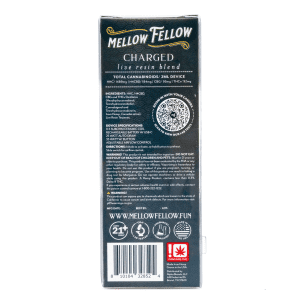 Mellow Fellow Charged Blend Live Resin Disposable Vape – Ghost Train Haze - Image 3