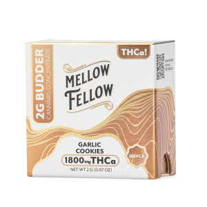 Mellow Fellow THCa Budder – Garlic Cookies (2 gram) - Image 2
