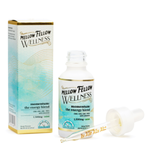 Mellow Fellow Wellness Tincture – Energy Blend – Mint (1500 mg Total Cannabinoids)