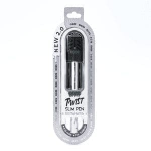 Ooze Slim Twist Pen 2.0 Vape Battery – Cosmic Chrome - Image 3