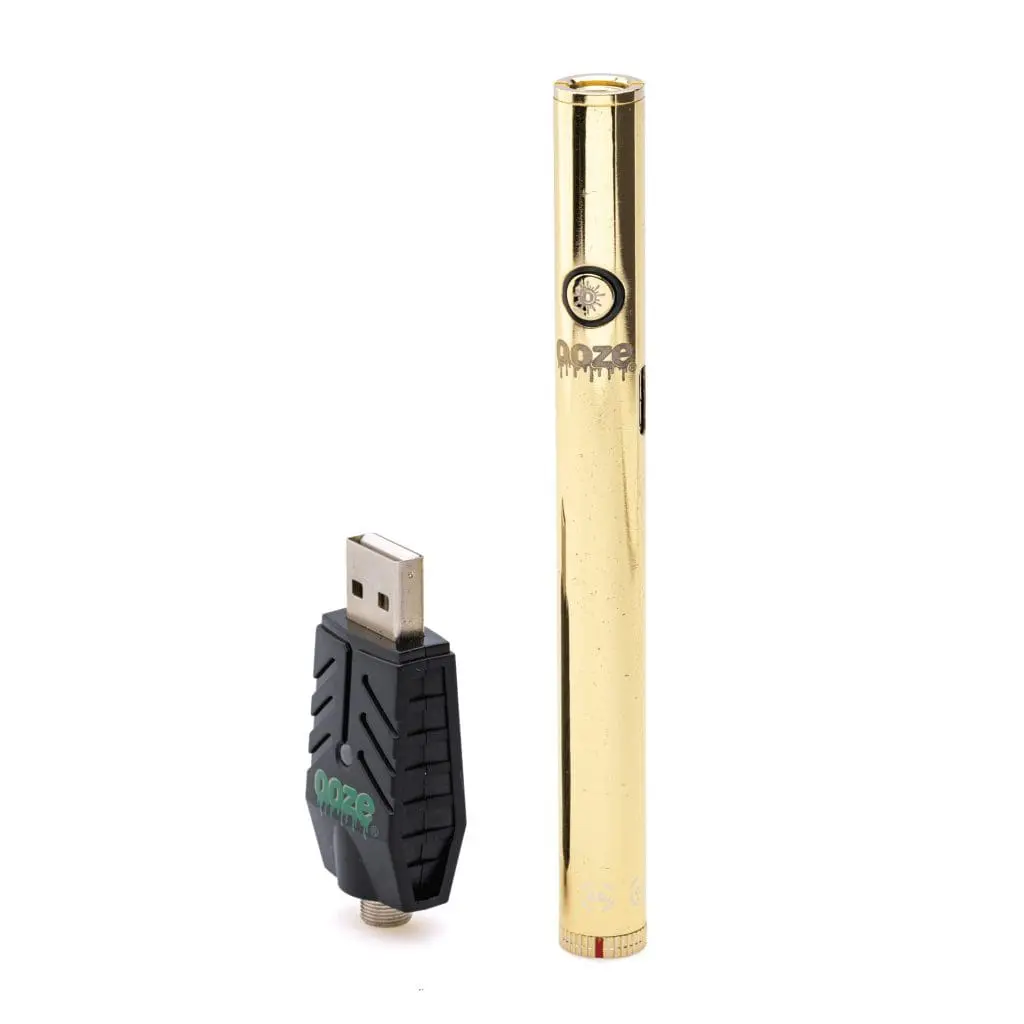 Ooze Slim Twist Pen 2.0 Vape Battery – Lucky Gold