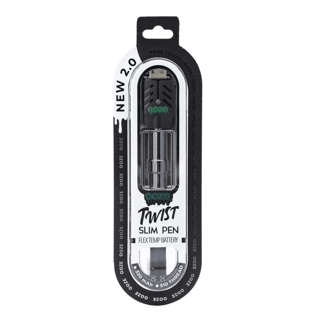 Ooze Slim Twist Pen 2.0 Vape Battery – Panther Black - Image 3