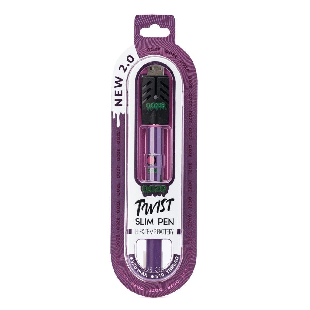 Ooze Slim Twist Pen 2.0 Vape Battery – Ultra Purple - Image 3