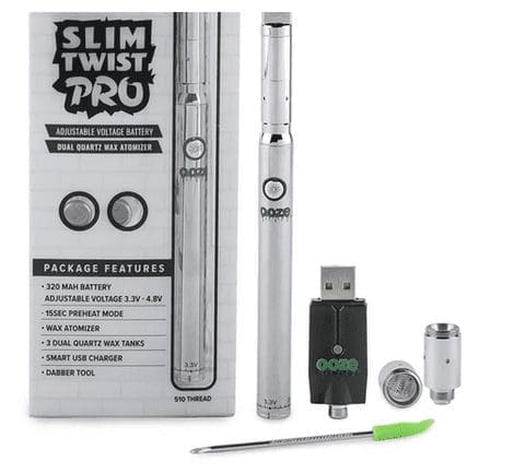 Ooze Slim Twist Pro Kit – Chrome