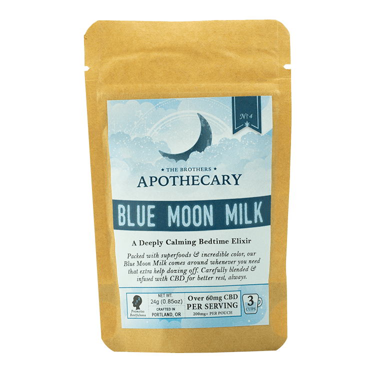 The Brothers Apothecary Blue Moon Milk CBD Latte