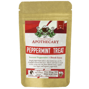 The Brothers Apothecary Peppermint Treat CBD Hot Cocoa