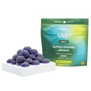 Urb Delta 9 THC Gummies – Dragonberry Lemonade (350 mg Total Delta 9 THC)