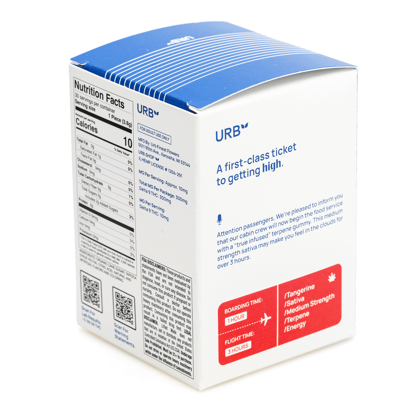 Urb Delta 9 THC Take Off Skybites – Tangy Tangerine (300 mg Total Delta 9 THC) - Image 5